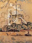 Paul Signac Notre-Dame USA oil painting artist